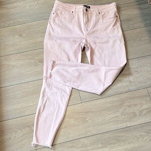 Kut from the Kloth Light Pink Skinny Jeans Sz 12